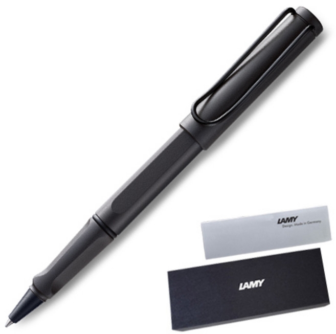 LAMY 사파리 수성펜 317, 차콜블랙, 1개
