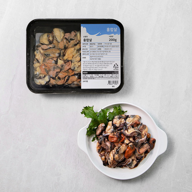 홍합살 (냉장), 200g, 1개