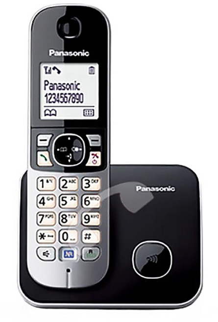 Panasonic DECT 節能數位無線電話 極致黑, KX-TG6811CX