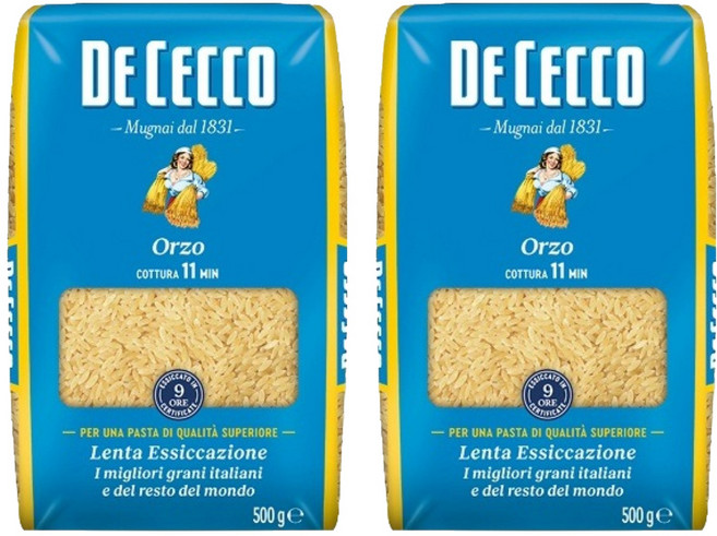 데체코 오르조 파스타, 2개, 500g