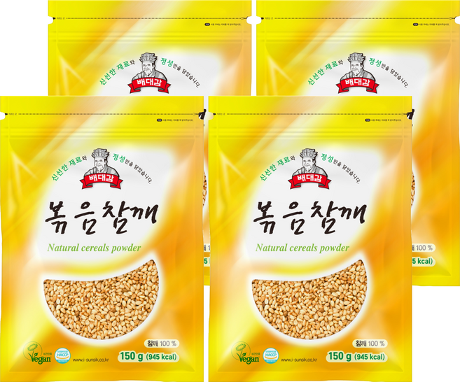 배대감 볶음참깨, 150g, 4개