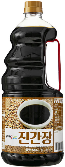 곰곰 진간장, 1개, 1.9L