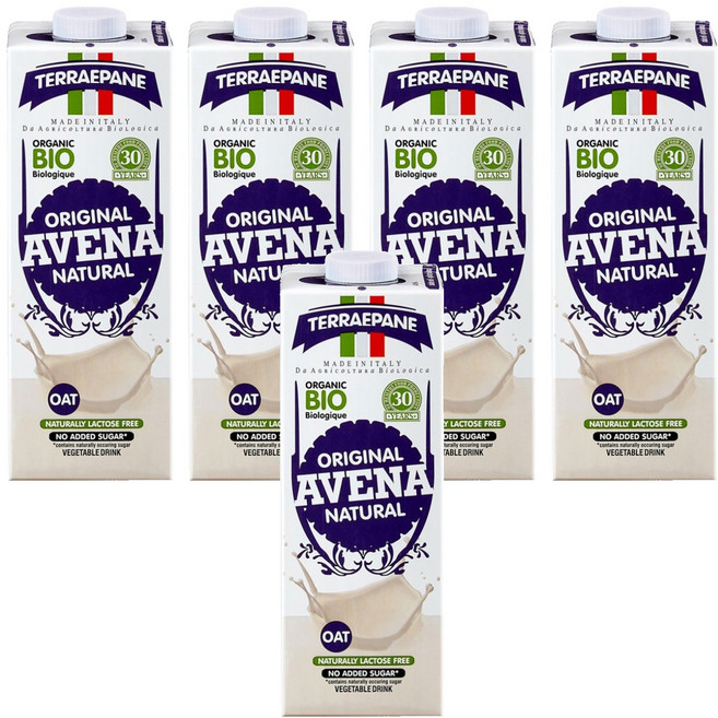 테라에판 유기농 오트 드링크, 1L, 5개