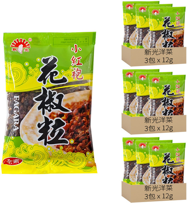 新光洋菜 花椒粒, 12g, 9包