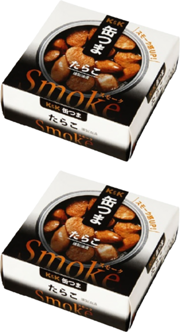 K&K 煙燻明太子, 50g, 2罐