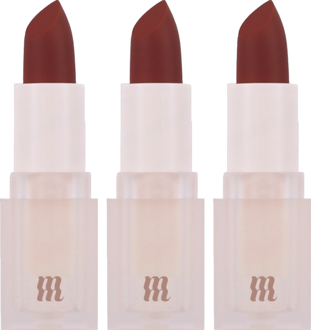 머지 누드 베일 립스틱, 인 더 베이스, 3.5g, 3개