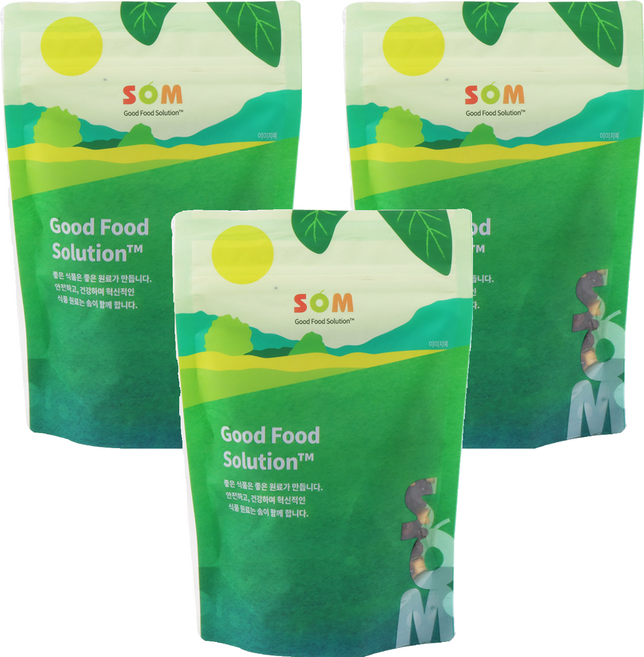 딜라잇가든 베리 제스트 블랜드 건과일믹스, 200g, 3개