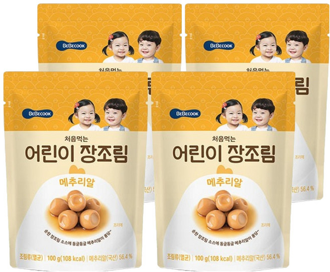 BEBECOOK 兒童初食醬燒鵪鶉蛋, 鵪鶉蛋, 100g, 4個