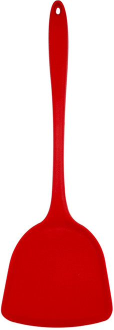 CLARE 絢彩矽膠煎匙, 紅色, 1支