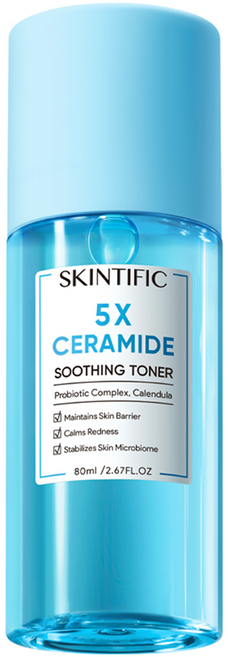 SKINTIFIC 5X 神經醯胺化妝水, 80ml, 1瓶