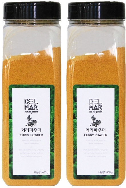 딜리셔스마켓 커리파우더 대형, 400g, 2개