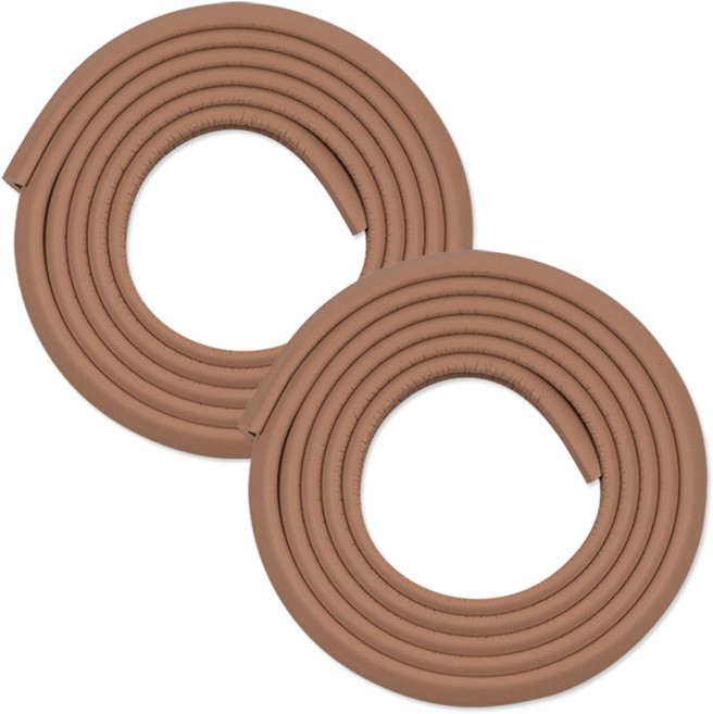 아가드 모서리 보호대 초미니형, 카페라떼, 2개