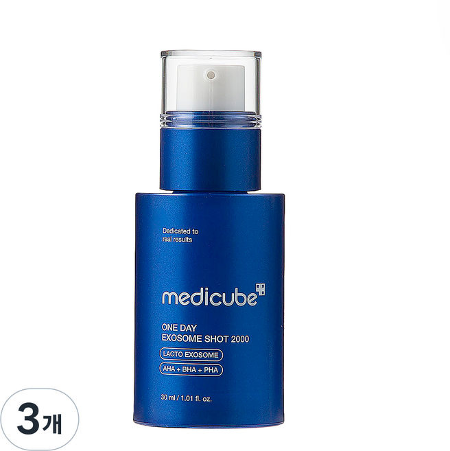 medicube 一日外泌體毛孔精華安瓶 2000, 3個, 30ml