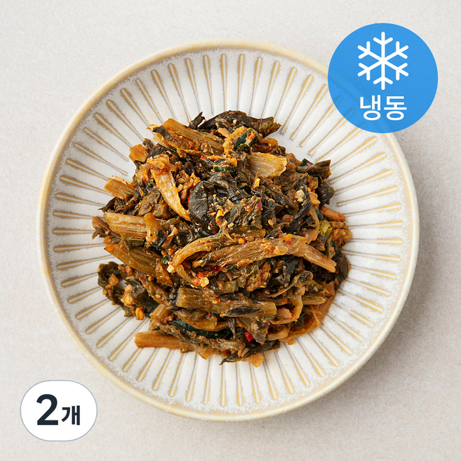 녹선 끓여먹는 다용도 양구된장 시래기 (냉동), 200g, 2개