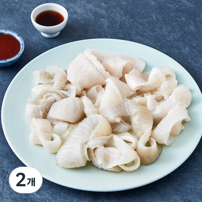 은하수산 못난이 광어 지느러미 회 (냉장), 2개, 200g