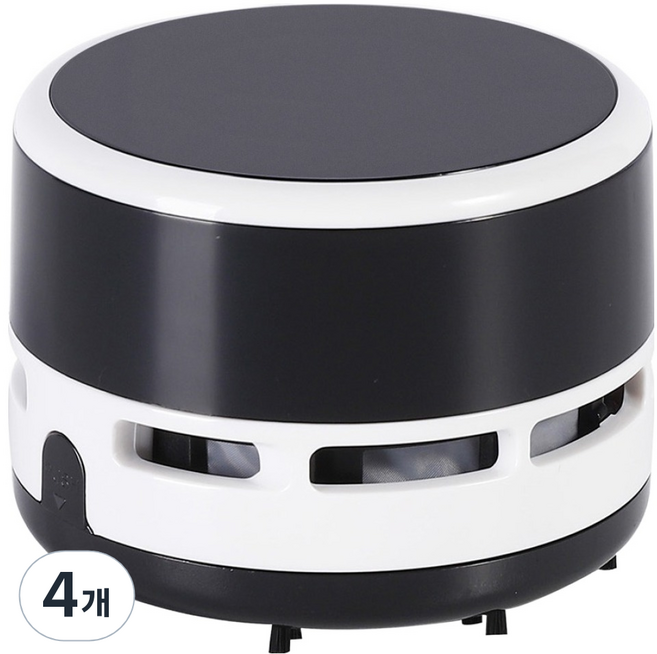 스토리빙 프리미엄 지우개 청소기, 블랙, 4개