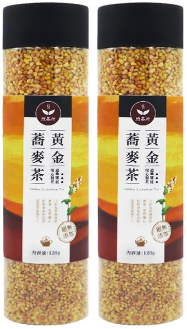 煦茶所 黃金蕎麥茶, 120g, 2瓶, 1入