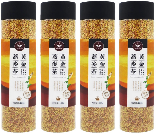 煦茶所 黃金蕎麥茶, 120g, 4瓶, 1入