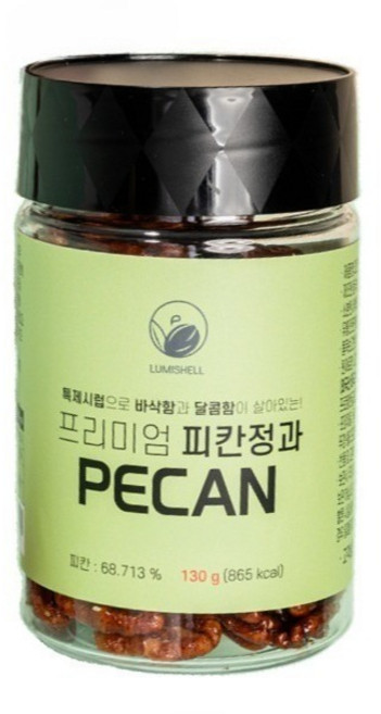 루미쉘 피칸정과, 130g, 1개