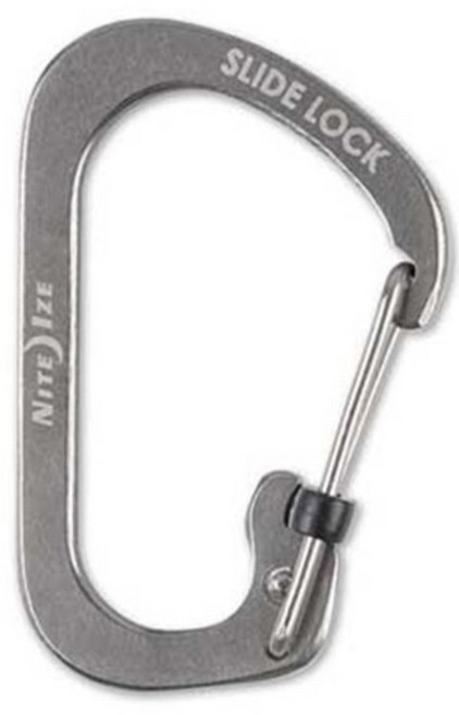 나이트아이즈 슬라이드락 카라비너 2, 스텐, 1개