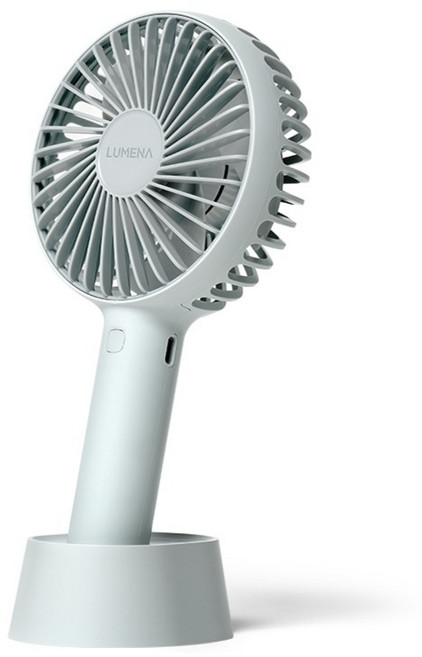 루메나 휴대용 무선 선풍기 FAN PRO4, 아쿠아그레이