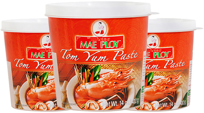 매플로이 똠얌꿍 페이스트, 400g, 3개