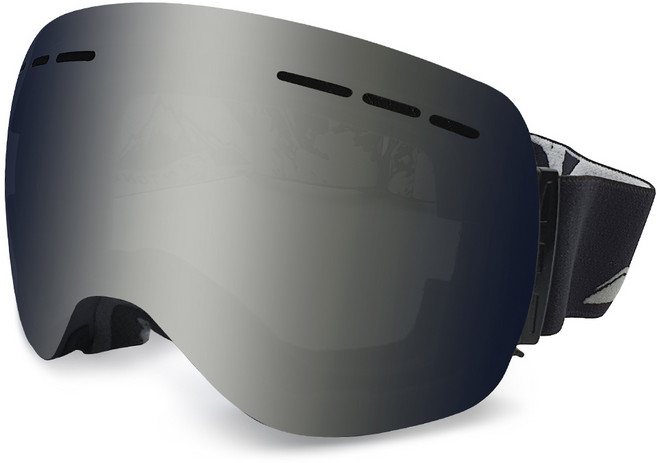 팬톤 성인용 안경병용 미러 고글 SK9RS, 스모크, 1개