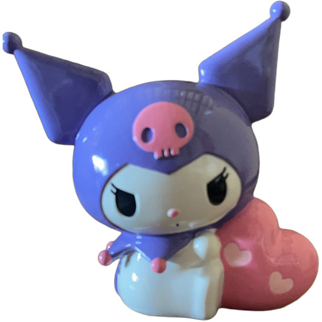 Sanrio 三麗鷗 KUROMI愛心撲滿 16.5 x 9 x 16.5cm 粉紫色, 1個