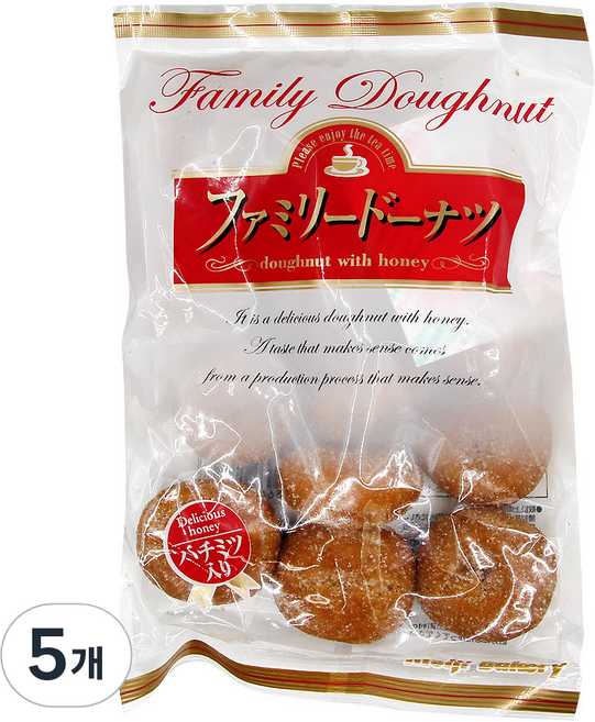 메이지 패밀리 도넛, 130g, 5개