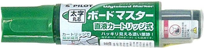PILOT 百樂 粗字白板筆, 綠色, 10支
