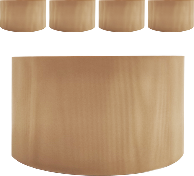 日洋 PVC免刀布紋膠帶 27m x 6cm 棕色, 1組