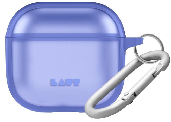 LAUT 萊德 防摔防塵保護殼, AirPods 4, 霧藍色, 1個
