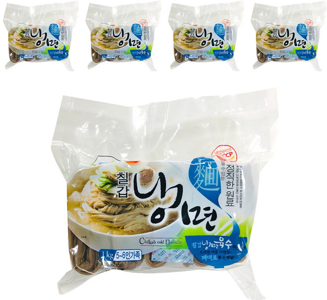 Chilkab Nongsan 冷麵, 1kg, 5個