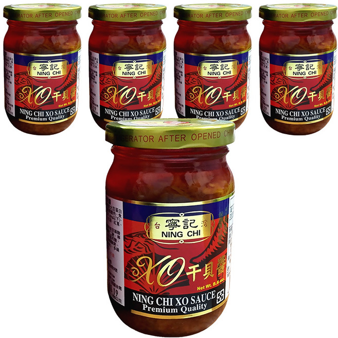 寧記 XO干貝醬, 245g, 5罐
