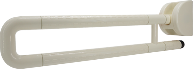 綠舍家居 ABS可掀式防滑安全扶手U型, 白色, 1個