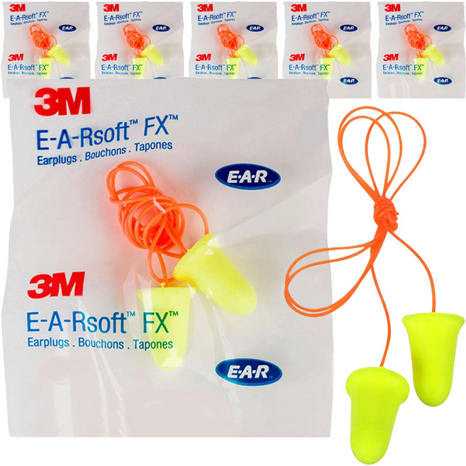 이어 soft FX 귀마개 끈타입, 6개, 1쌍