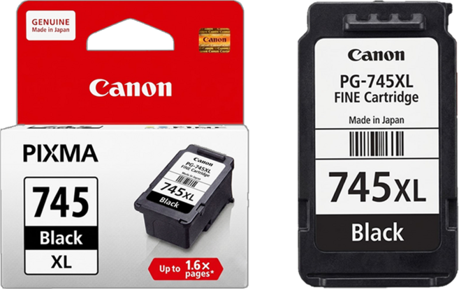 Canon 佳能 原廠正品墨水匣, 黑色, 1個