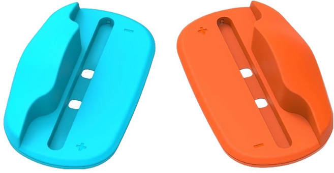 IPLAY Switch2 滑鼠2件組, 藍色 + 橘色, HBS-2814, 1套