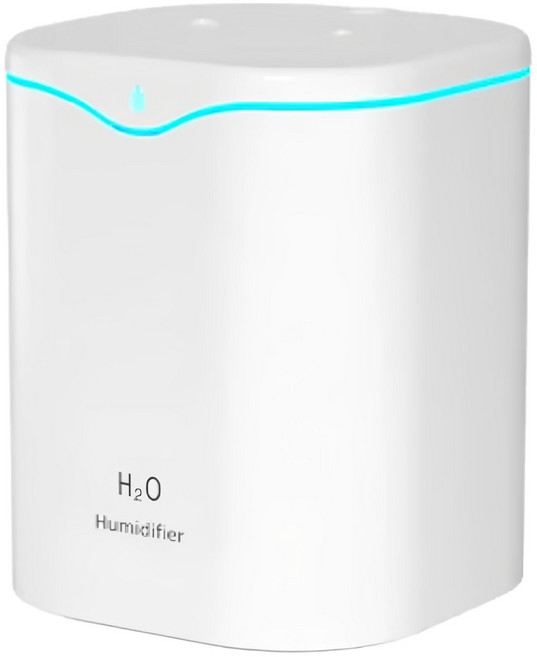 HONDONI H2Q大霧量雙噴霧化水氧機 空氣加濕器 薰香機, H2Q-W, 冰川白