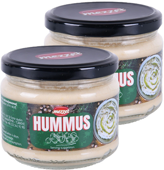메젯 휴무스 소스, 300g, 2개