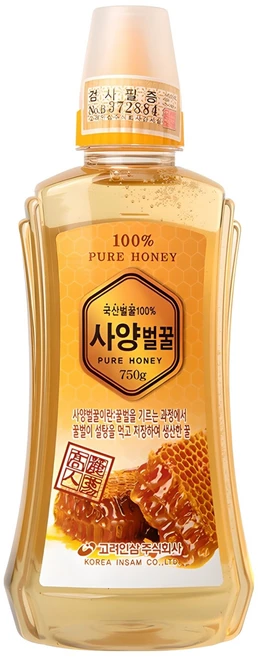 고려인삼 사양벌꿀, 750g, 1개 - 쿠팡