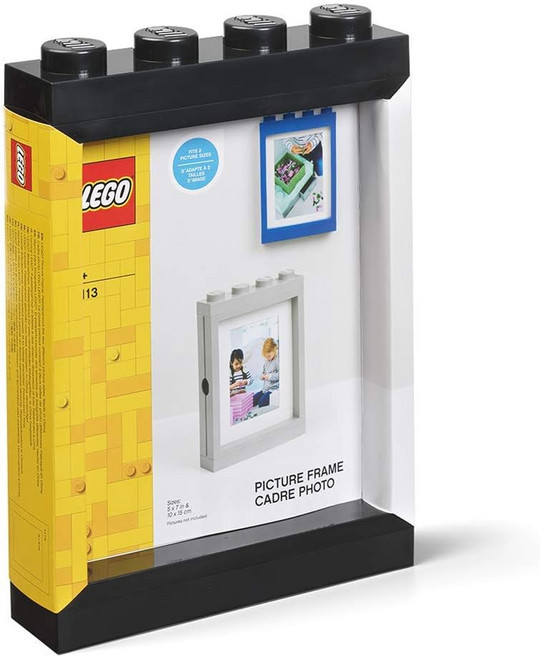 LEGO 樂高造型相框, 酷黑, 1個