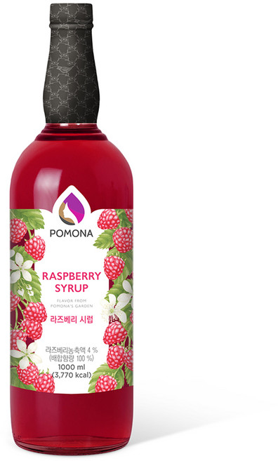 포모나 라즈베리 시럽, 1L, 1개