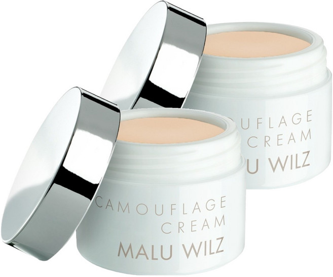 MALU WILZ KEMOPLAGE 遮瑕霜 6g, 13號 亮米色, 2個