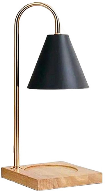 原木融蠟燈 霧面黑原木 調光款, 黑色