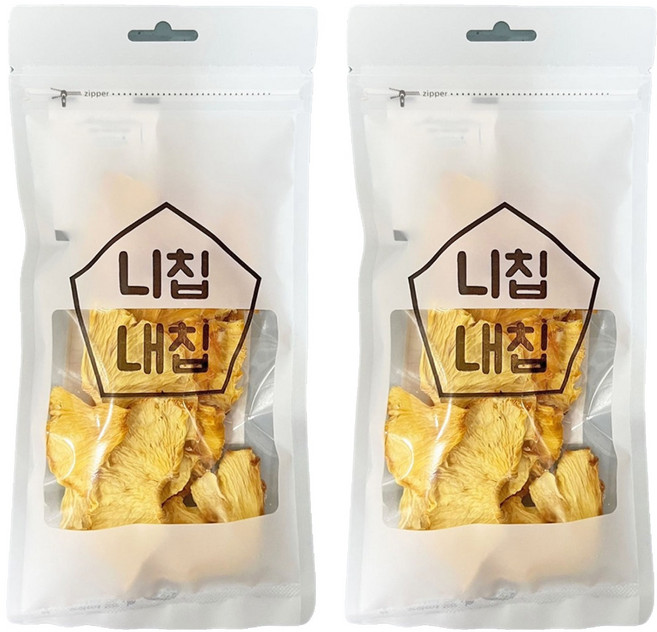 니칩내칩 건조 파인애플, 40g, 2개