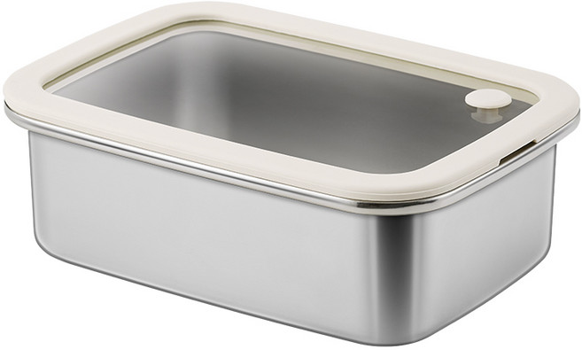 바겐슈타이거 클라 전자레인지 사용 무연마 스텐박스, 1개, 1L