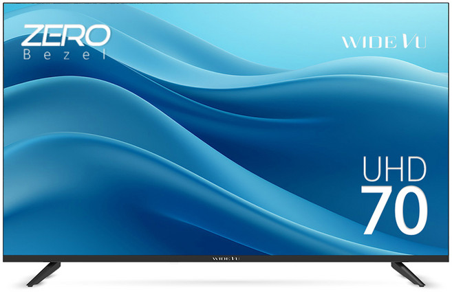 와이드뷰 4K UHD DLED 고화질 TV, 177cm(70인치), EKW70UT1, 무타공 벽걸이형(추가비용발생), 방문설치