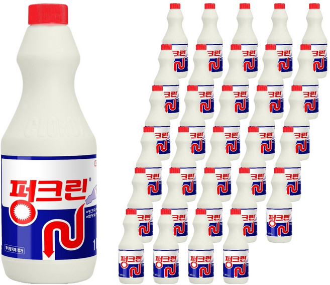 펑크린 배수구세정제, 1L, 50개