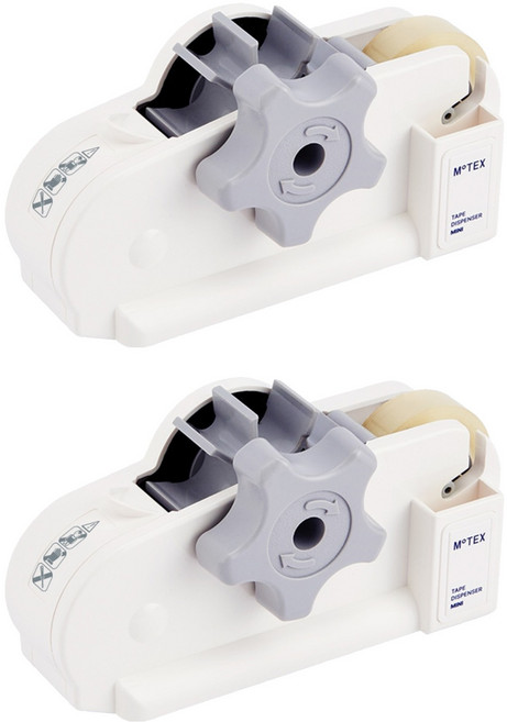 모텍스 테이프 디스펜서 미니, 화이트, 2개